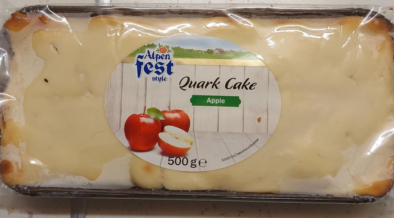 Fotografie - Quark cake Apple Alpen fest style