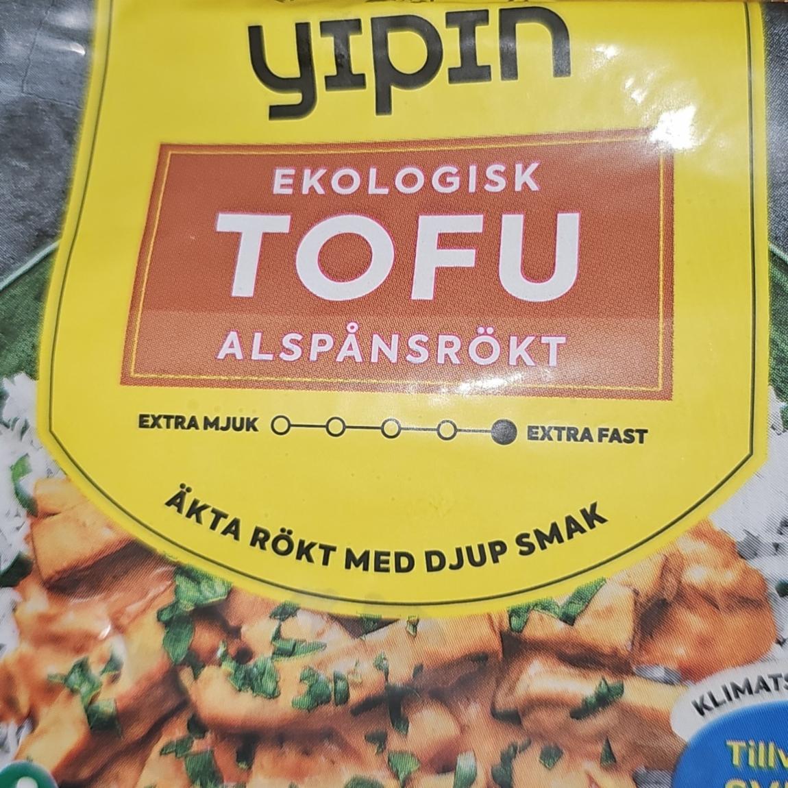 Fotografie - Ekologisk Tofu Alspånsrökt YiPin