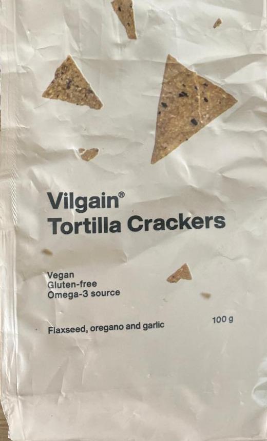 Fotografie - Tortilla Crackers Flaxseed, oregano and garlic Vilgain