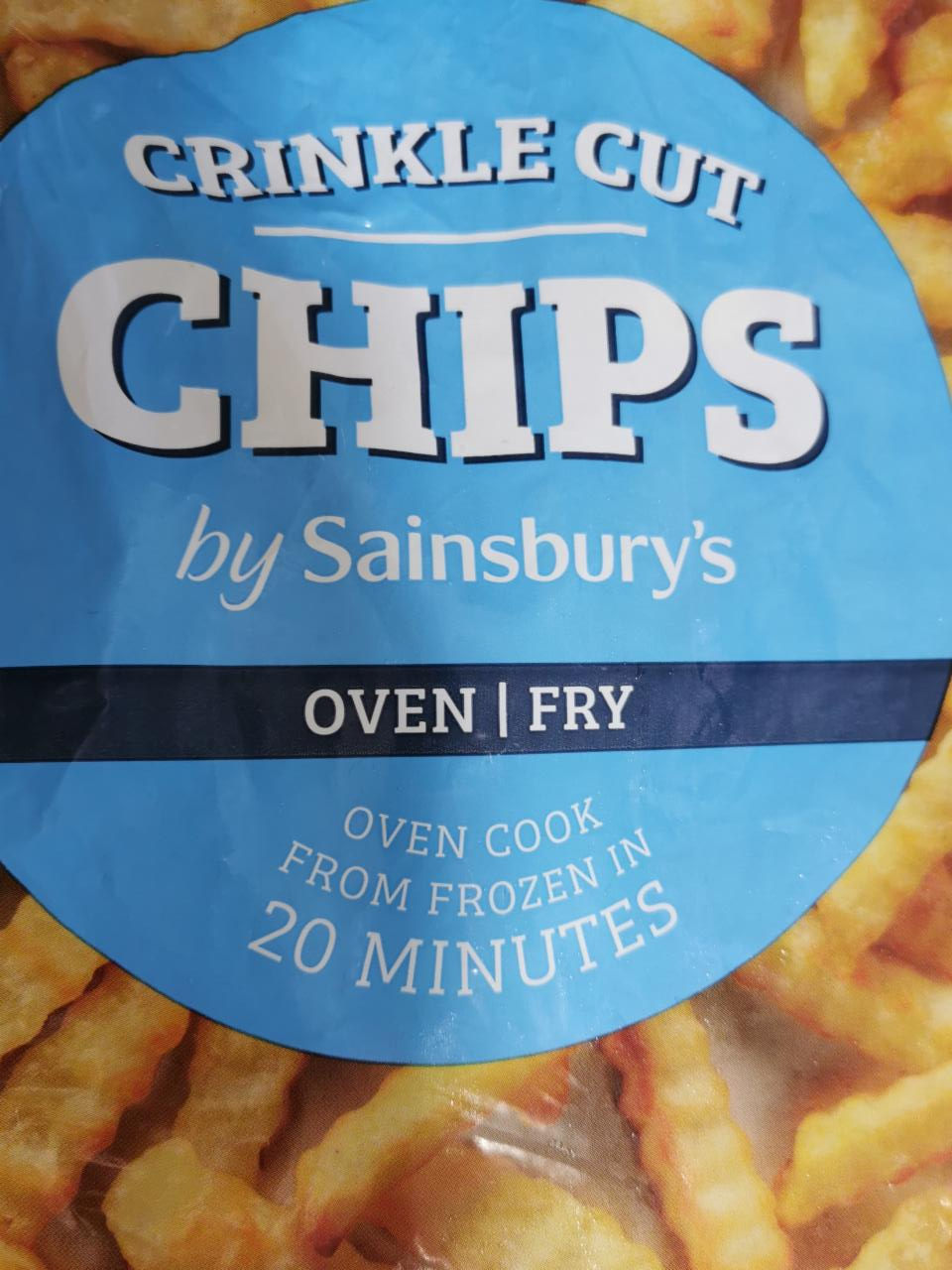 Fotografie - Crinkle Cut Chips by Sainsbury's 