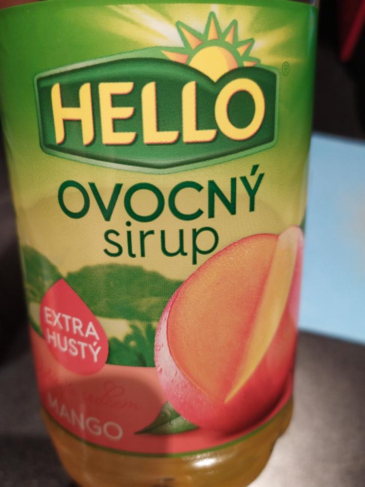 Fotografie - Hello Ovocný sirup Mango Extra hustý