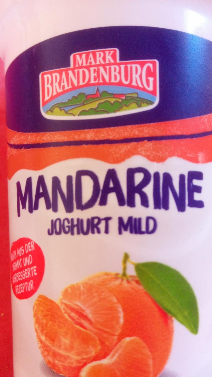 Fotografie - Mandarine Joghurt mild Mark Brandenburg