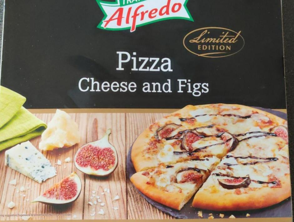 Fotografie - Alfredo Pizza Cheese and Figs