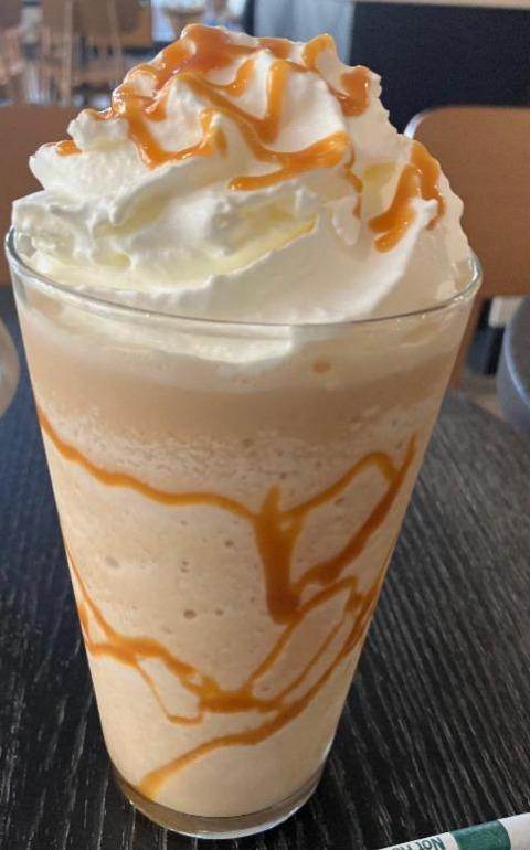 Fotografie - Frappuccino caramel whole milk Starbucks