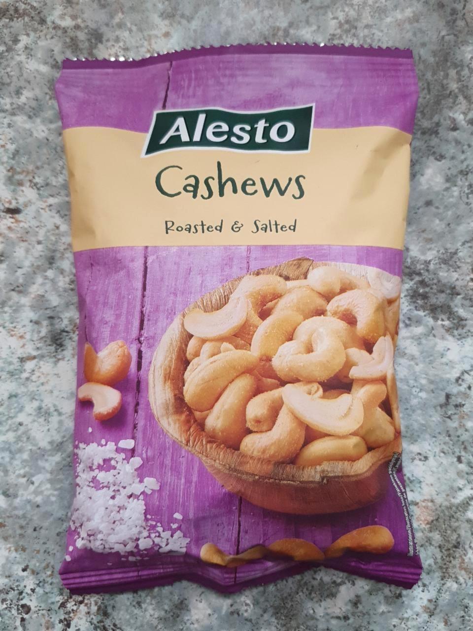 Fotografie - Cashews roasted & salted (kešu ořechy, pražené, solené) Alesto