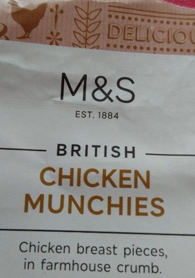 Fotografie - British chicken munchies Marks & Spencer