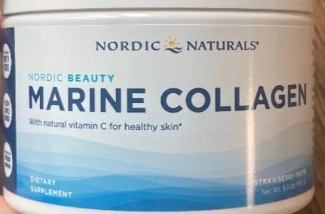 Fotografie - Nordic beauty Marine collagen Strawberry Nordic Naturals
