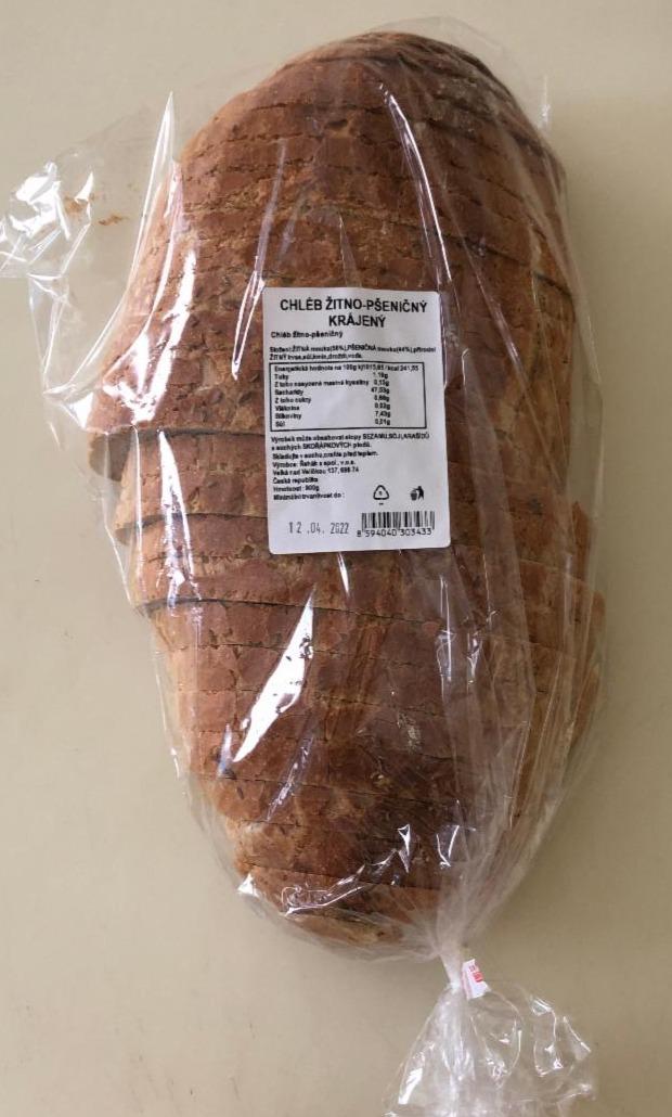 Fotografie - Chléb žitno-pšeničný krájený Řehák a spol.