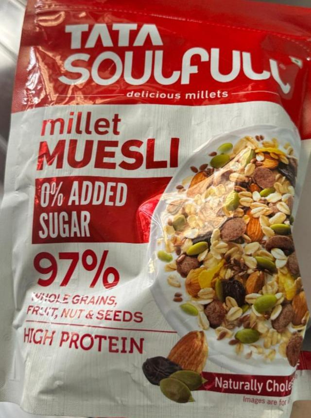 Fotografie - Millet Muesli 0% Added Sugar Tata Soulfull