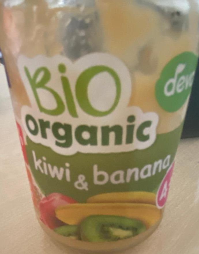 Fotografie - Bio organic kiwi & banana Deva