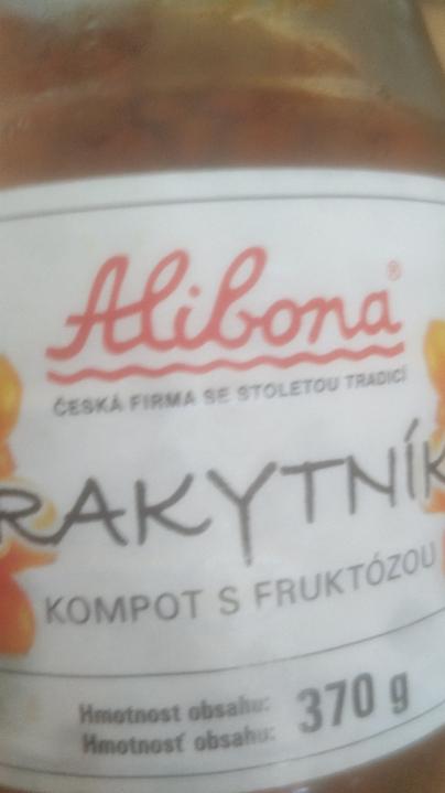 Fotografie - Rakytník kompot s fruktózou Alibona