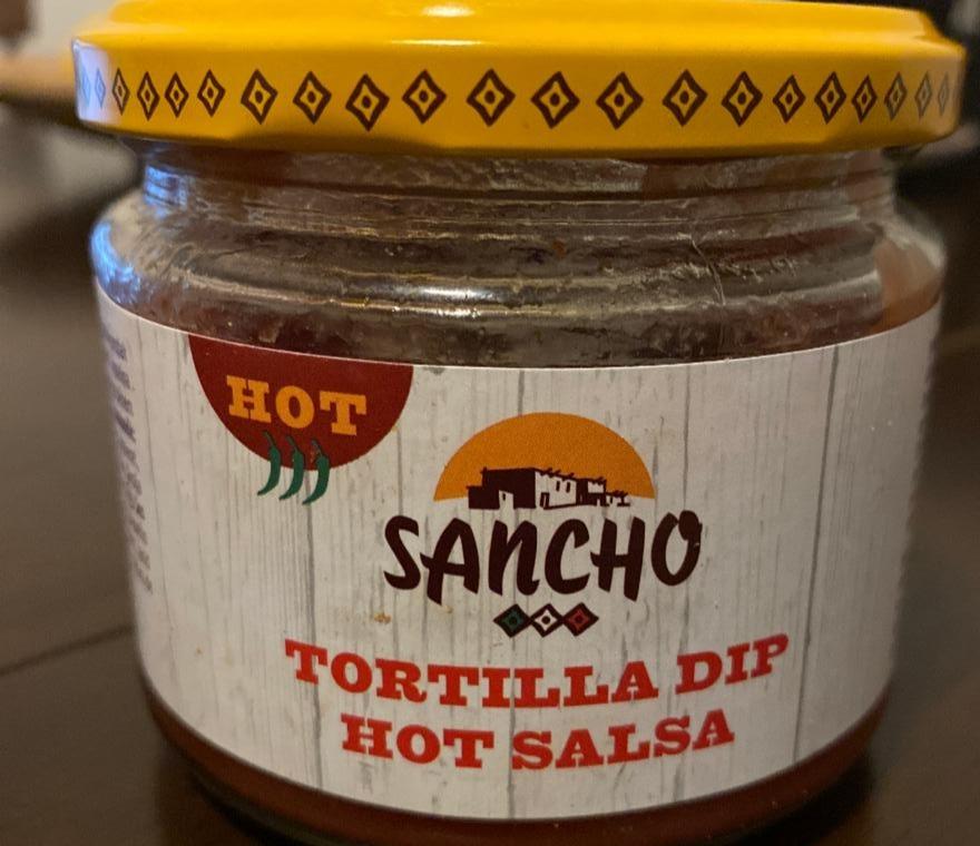 Fotografie - Tortilla Dip Hot Salsa Sancho