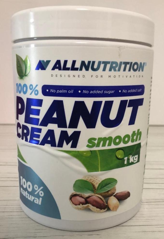 Fotografie - 100% Peanut cream smooth Allnutrition
