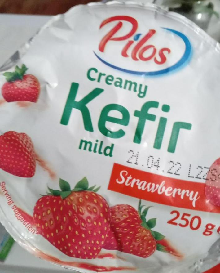 Fotografie - Creamy Kefir mild Strawberry Pilos