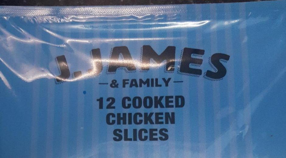 Fotografie - Cooked chicken slices J. James & Family
