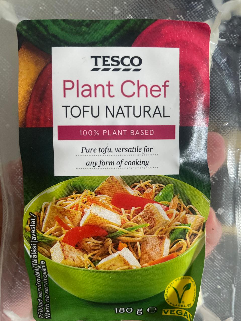 Fotografie - Plant Chef Tofu natural Tesco