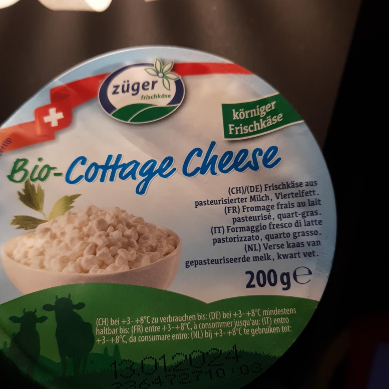 Fotografie - Bio Cottage Cheese Züger frischkäse