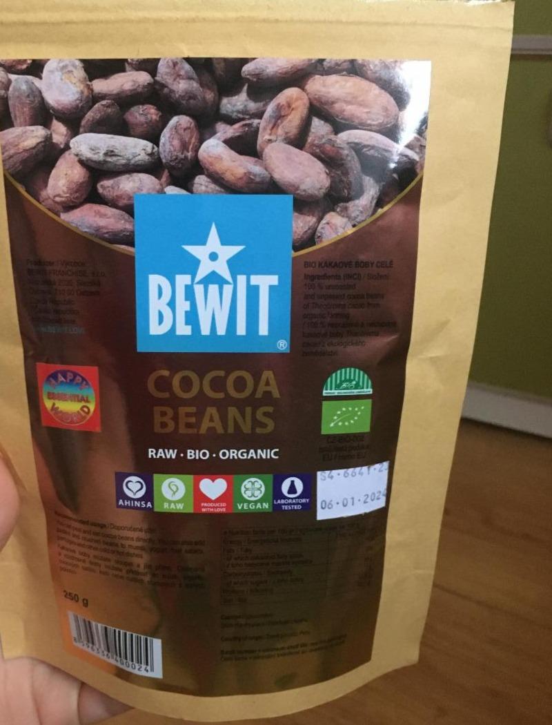 Fotografie - Raw Bio Cocoa Beans Bewit