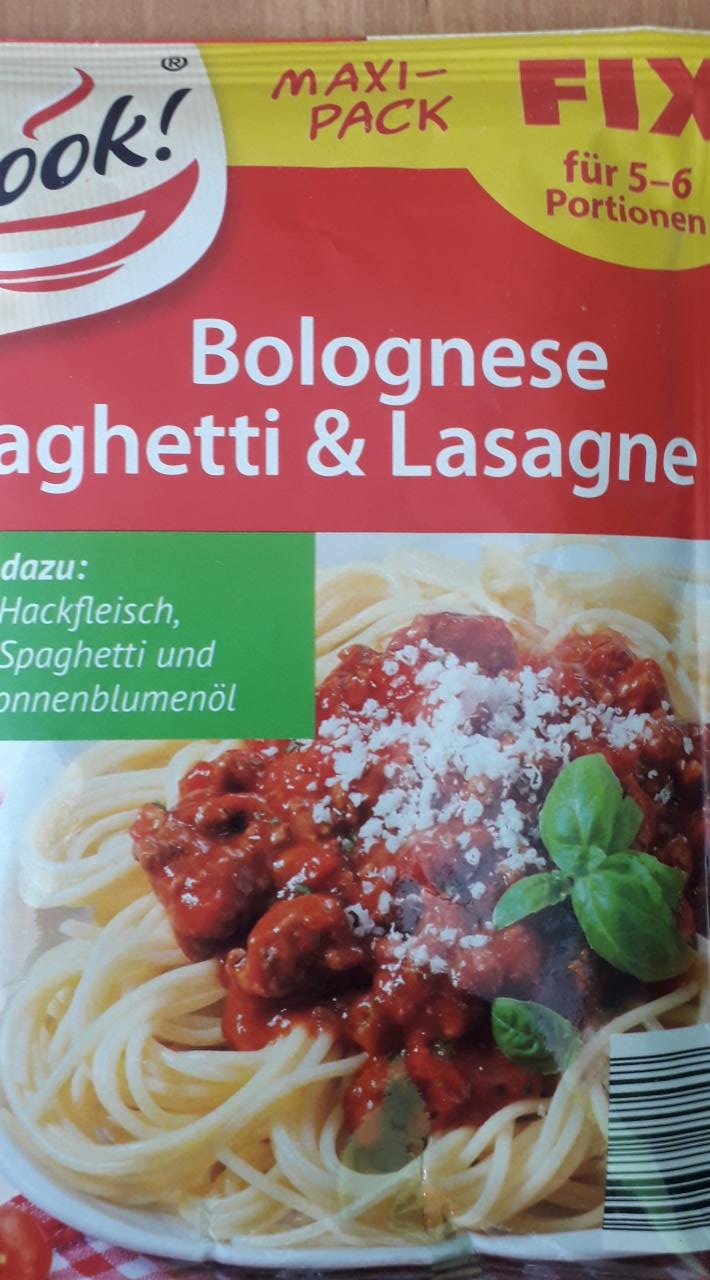Fotografie - Bolognese spaghetti & Lasagne Norma