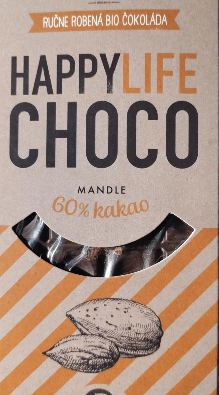 Fotografie - choco mandle 60% kakao Happylife