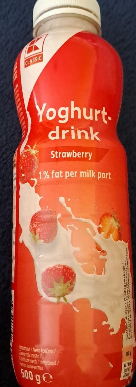 Fotografie - Yoghurt-drink strawberry K-Classic