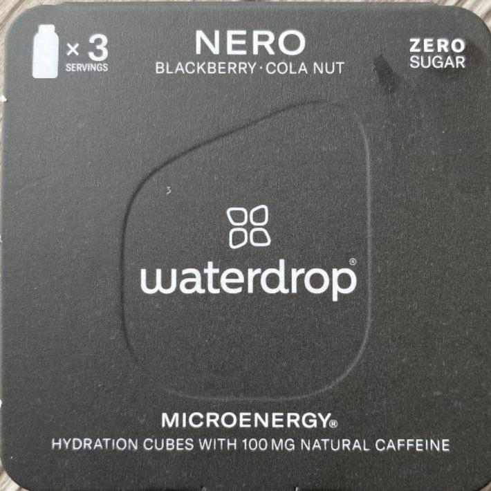 Fotografie - Nero Blackberry Cola nut Waterdrop