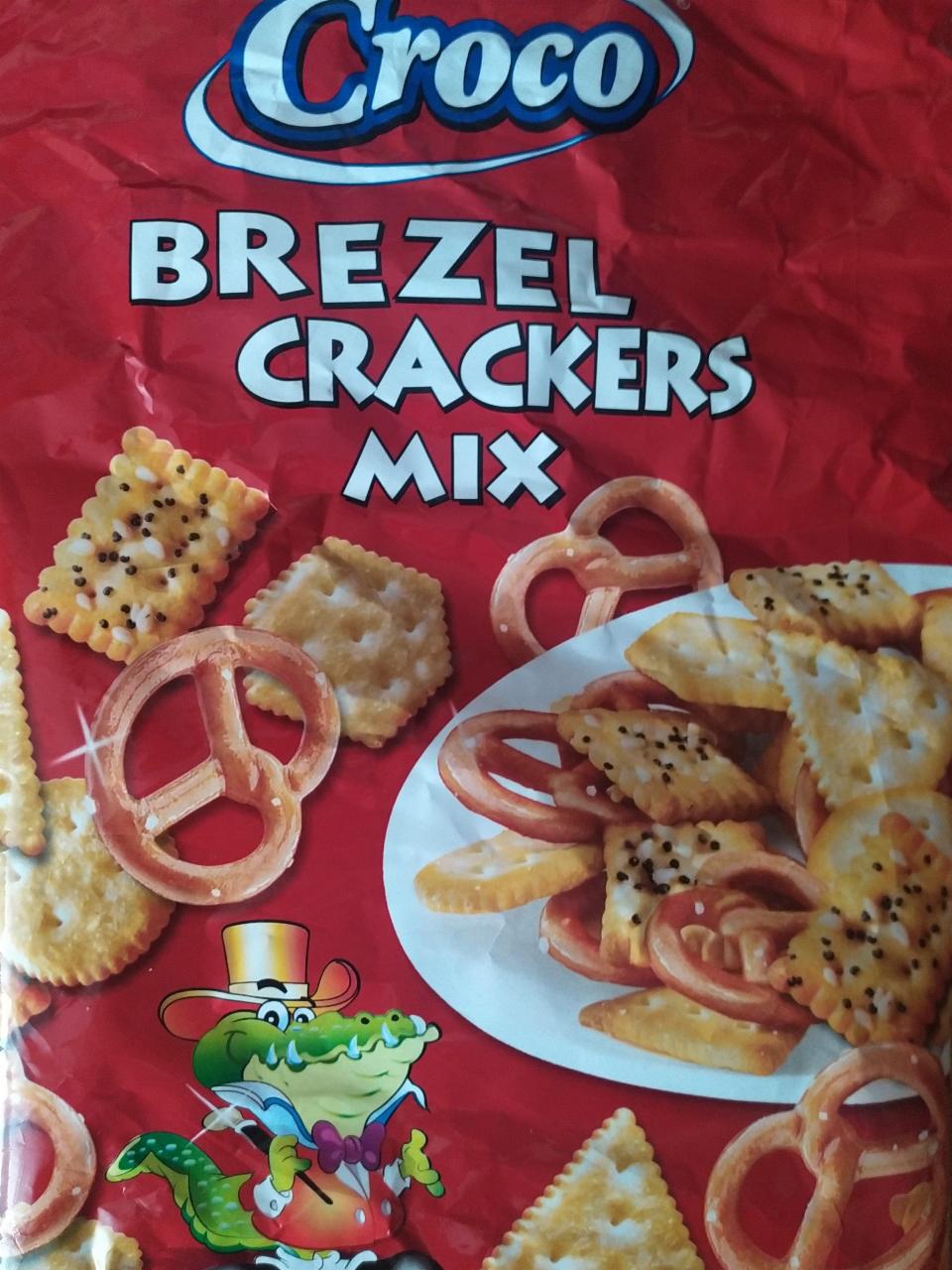 Fotografie - Brezel Crackers Mix Croco