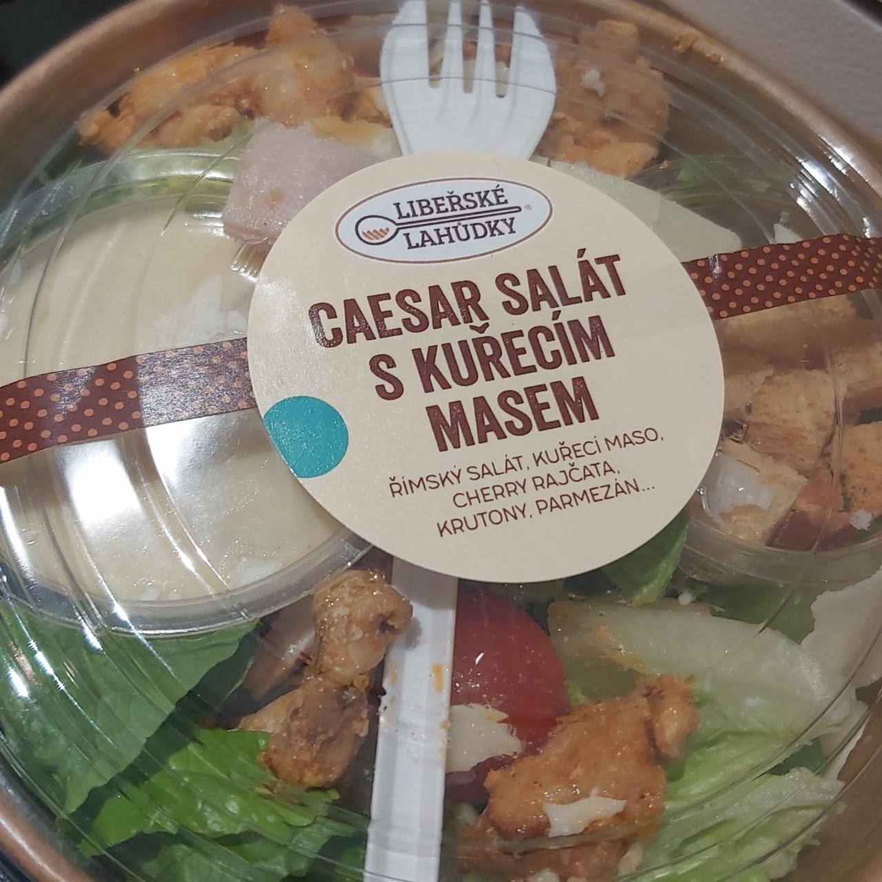 Fotografie - Caesar salát s kuřecím masem Libeřské lahůdky