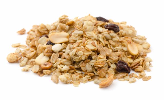 Fotografie - domácí granola s ořechy