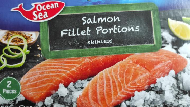 Fotografie - Ocean Sea Salmon Fillet Portions