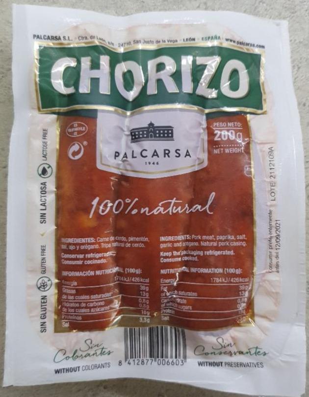 Fotografie - Chorizo 100% natural Palcarsa