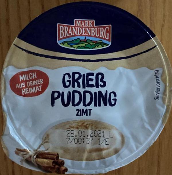 Fotografie - Grieß pudding Zimt Mark Brandenburg