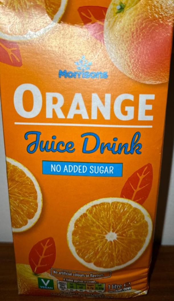 Fotografie - Pomarančový džus bez prřdaného cukru Morrisons