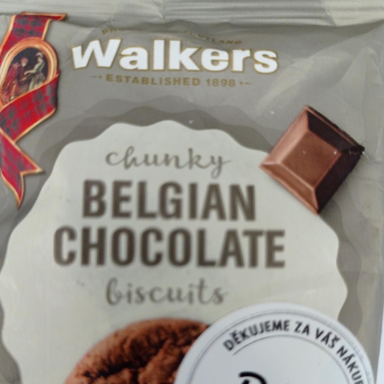Fotografie - Chunky Belgian Chocolate biscuits Walkers
