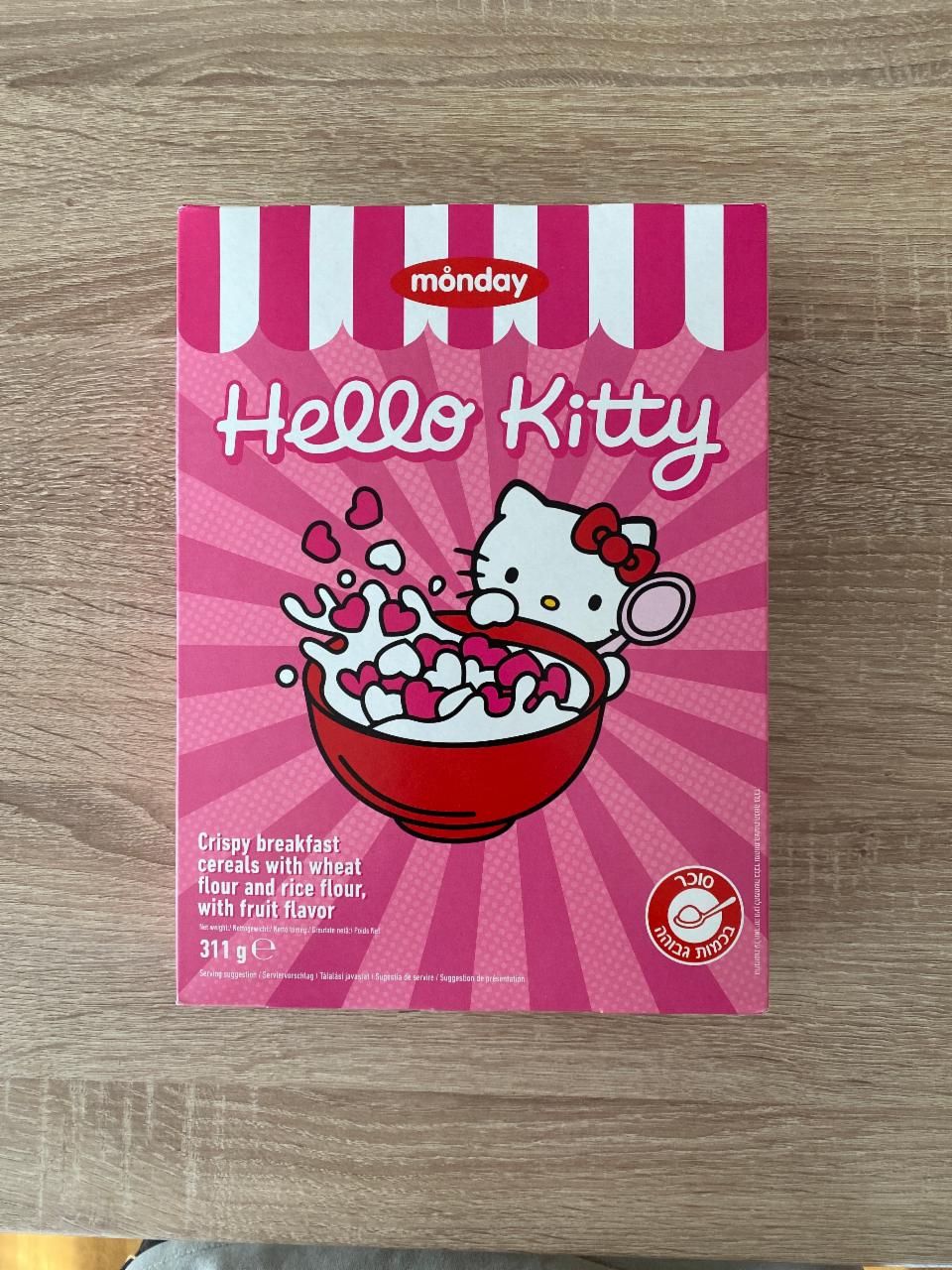 Fotografie - Hello kitty crispy breakfast cereals monday