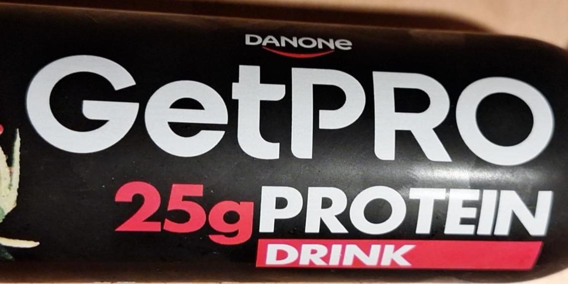 Fotografie - GetPRO Protein Drink Strawberry Danone