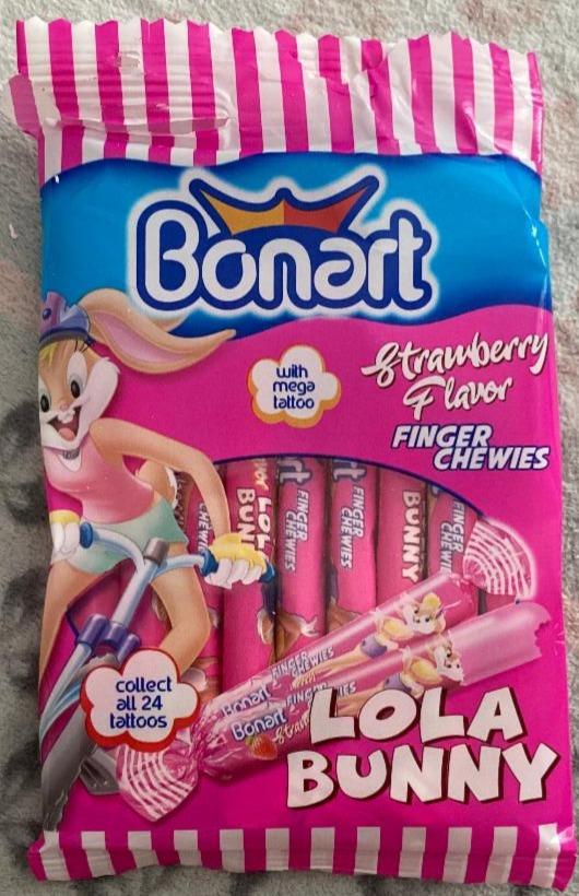 Fotografie - Lola Bunny žvýkací bonbony - jahoda Bonart
