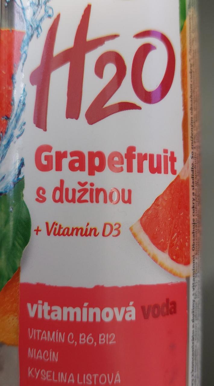 Fotografie - RIO H2O Grapefruit s dužninou + Vitamín D3