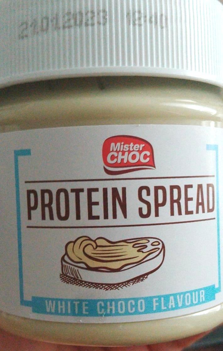 Fotografie - Protein spread white choco Mister Choc