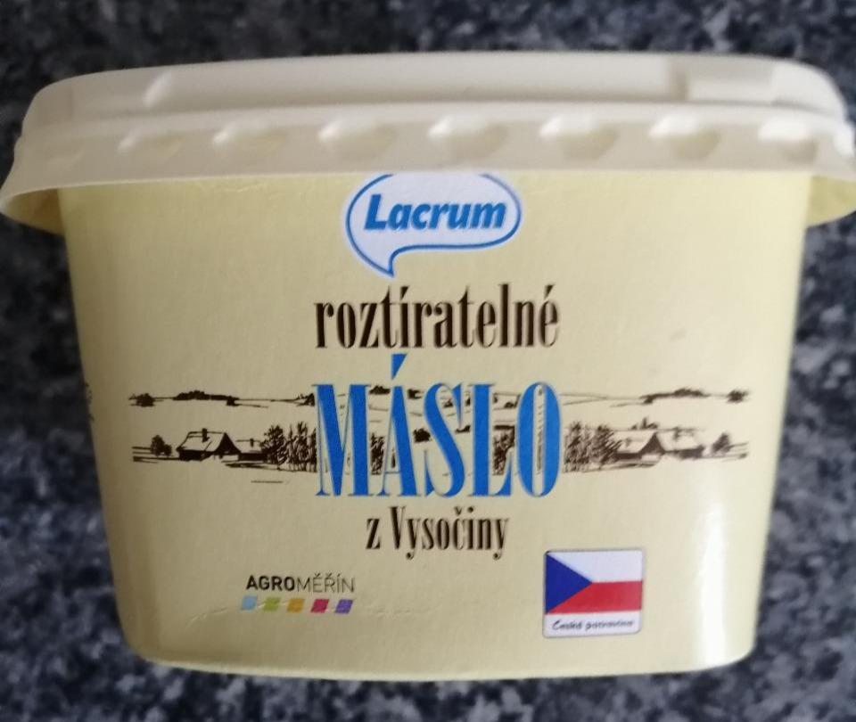 Fotografie - Roztíratelné máslo z Vysočiny Lacrum
