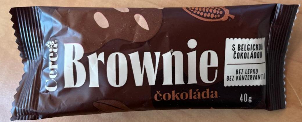 Fotografie - Brownie čokoláda s belgickou čokoládou bez lepku bez konzervantů Cerea