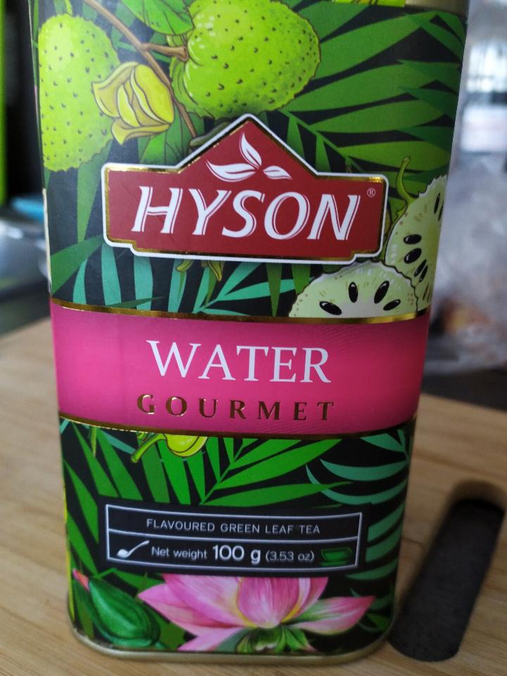 Fotografie - Zelený čaj Water gourmet - Hyson