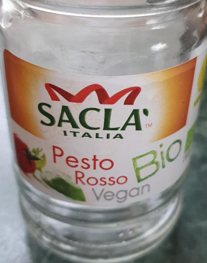 Fotografie - Bio Vegan Pesto Rosso Sacla Italia