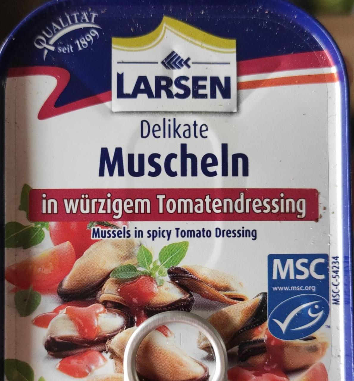 Fotografie - Muscheln in würzigem Tomatendressing Larsen