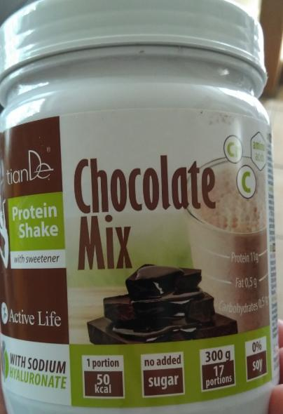 Fotografie - Protein Shake Chocolate Mix TianDe