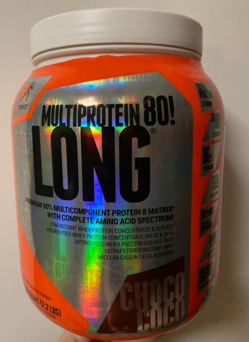 Fotografie - Multiprotein 80! LONG Choco Coco Extrifit