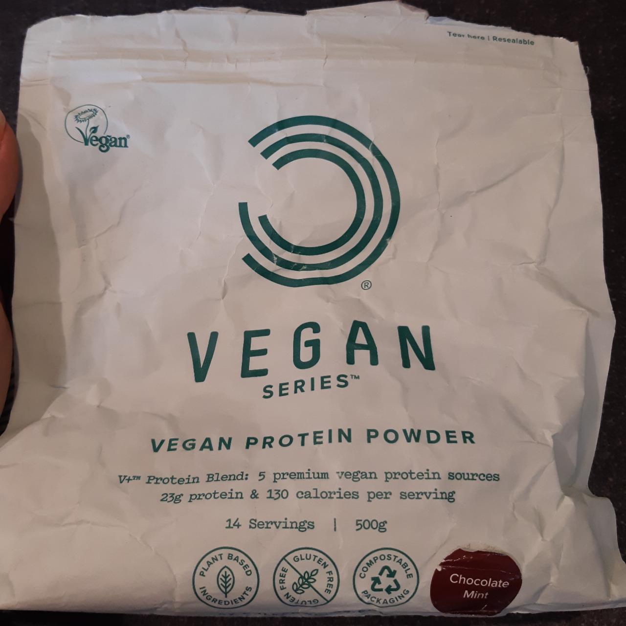 Fotografie - Vegan series Vegan protein powder Chocolate mint Bulk