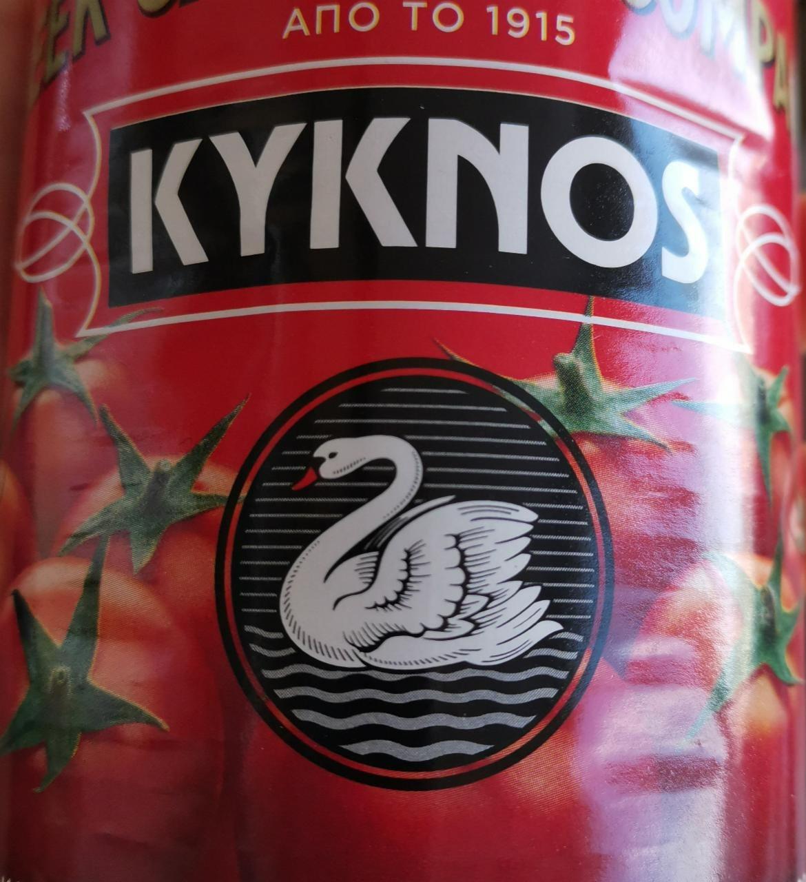 Fotografie - Kirchtomaten in tomatensaft Kyknos