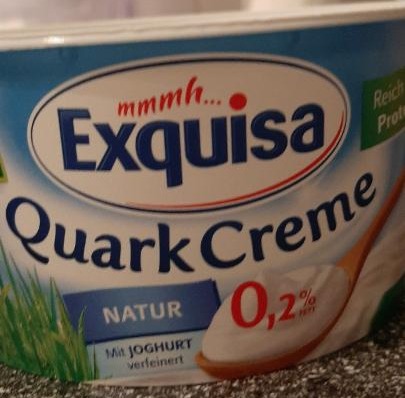 Fotografie - Quark Creme Natur 0,2% Exquisa