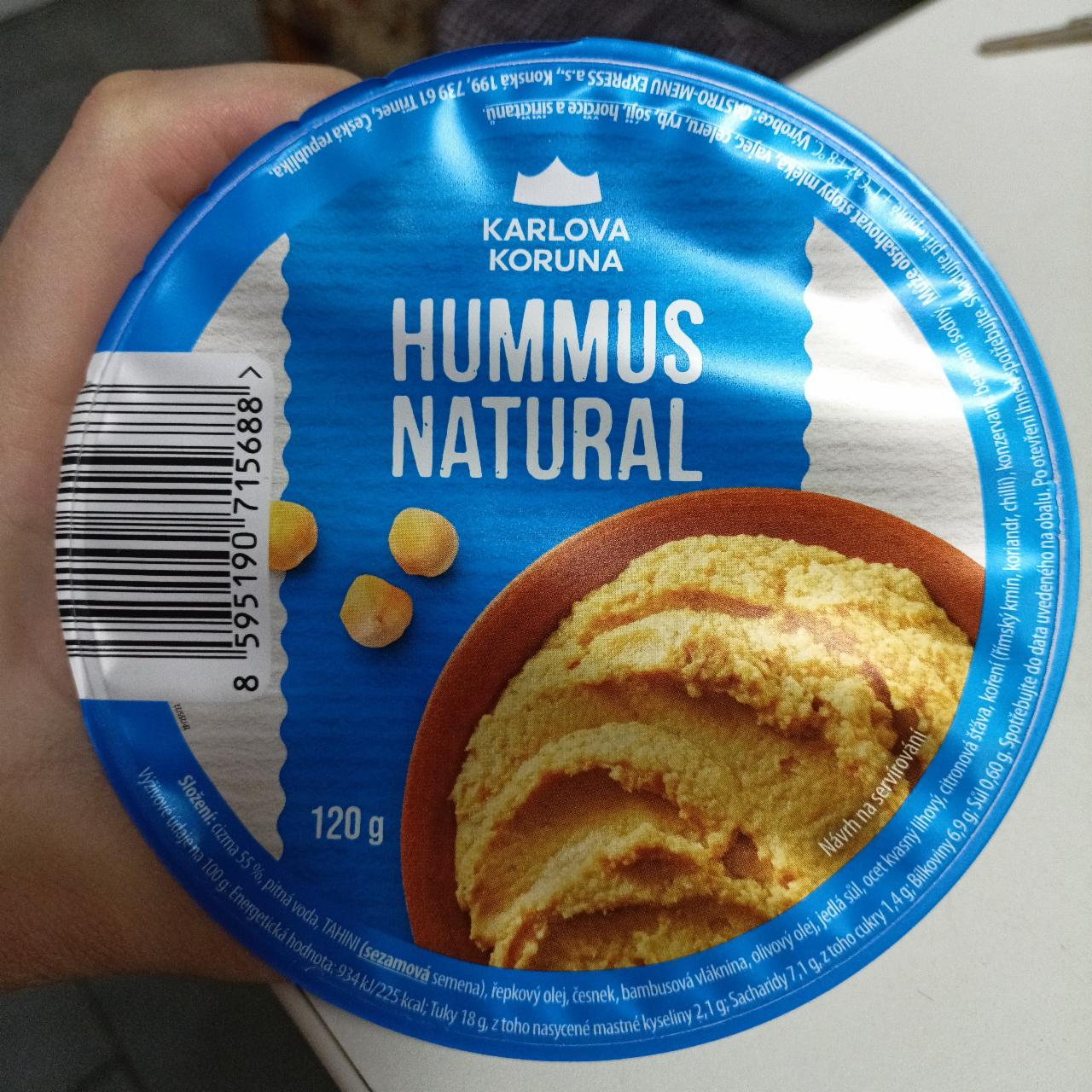 Fotografie - Hummus Natural Karlova Koruna